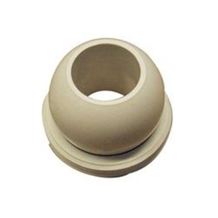 HYDRO QUIP Hydro-Quip 10-3808WHT Eyeball & Retainer Ring Assembly - White 10-3808WHT